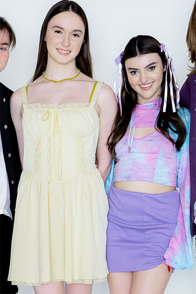 Hazel Moore and Julia James in Two Cum Smoothies Coming Up at Sis Swap