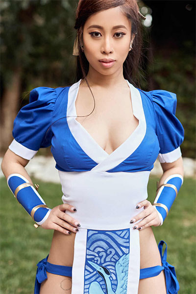 Jade Kush in DOA Kasumi A XXX Parody Remastered at VR Cosplay X