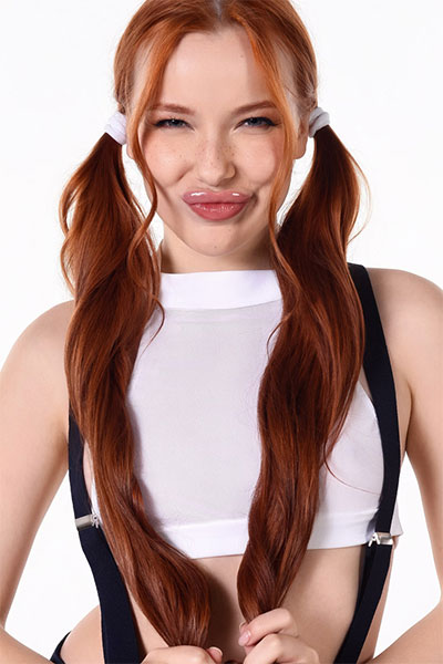 Megan Longoria from IStripper scene Play With Suspenders