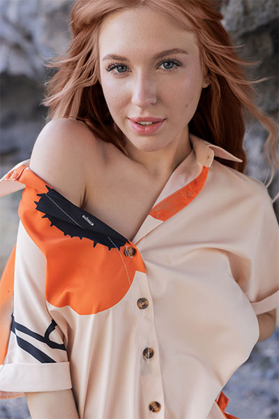 Monica I in Summer Cave at Femjoy