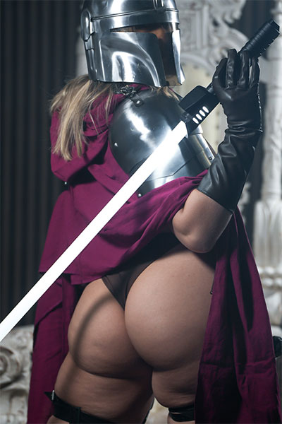 River Lynn from Team Skeet scene Feel My Lightsaber! My Dark Side is Rising