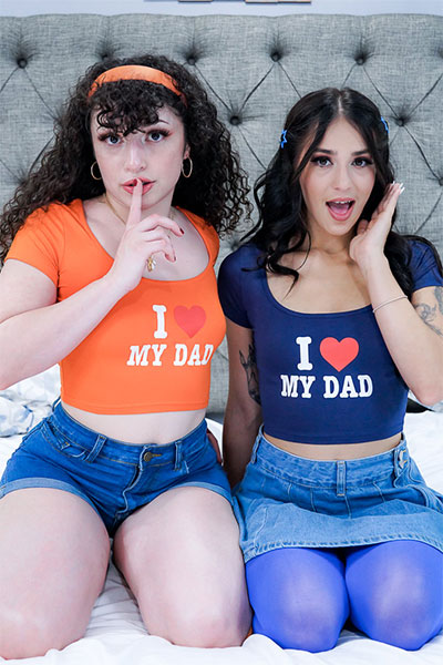 Sofie Reyez and Pixie Smalls in “911? HELP! We’re Stuck!” Emergency Daughter Swap at Daughter Swap