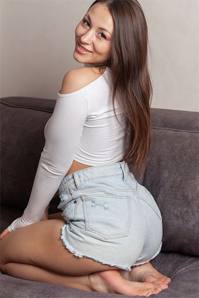 Sumiko in Tiger White at Met-Art