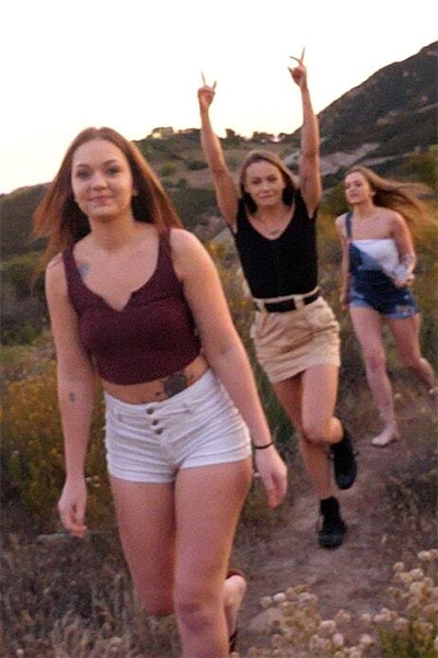 Joey, Sami, Naomi in Twins Day Of Fun BTS at Exploited College Girls