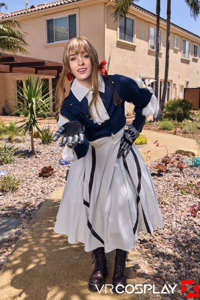 Angel Youngs in Violet Evergarden A XXX Parody at VR Cosplay X Image #7