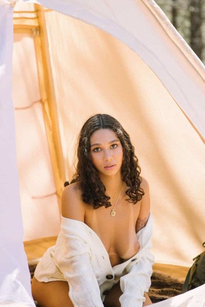 Maia Serena in Tranquil Setting at Playboy Image #5