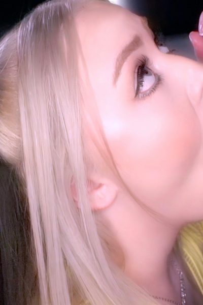 Eva Nyx in Petite Blonde Cutie Giving Head Getting Fucked And Swallowing at Amateur Allure Image #8