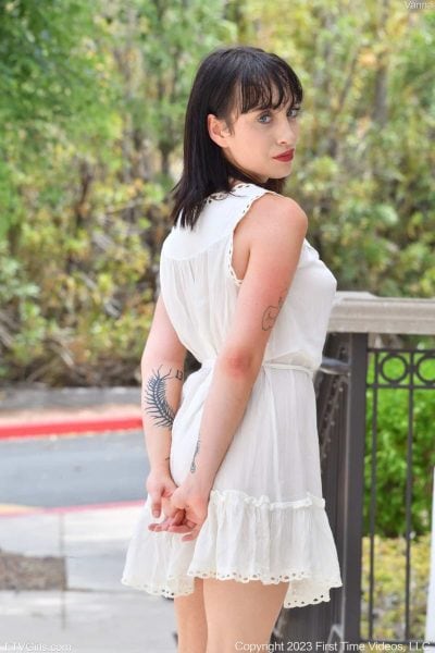 Vanna in Tattooed Whites at FTV Girls Image #1