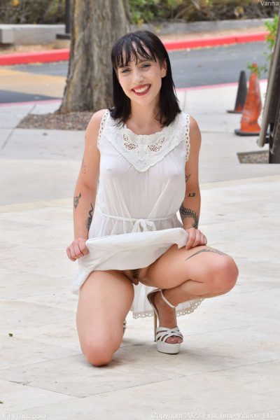 Vanna in Tattooed Whites at FTV Girls Image #3
