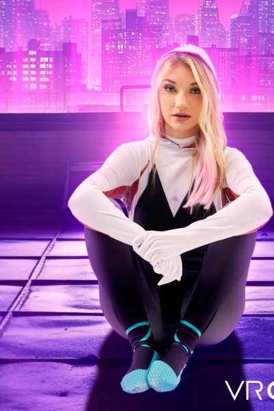 Daisy LaVoy in Spiderman Across The Spiderverse Gwen A XXX Parody at VR Cosplay X Image #1