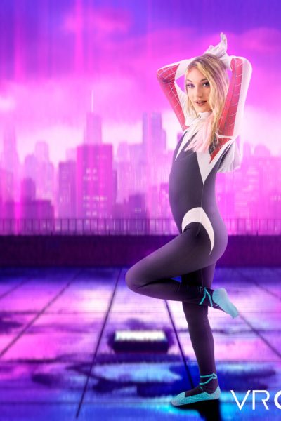 Daisy LaVoy in Spiderman Across The Spiderverse Gwen A XXX Parody at VR Cosplay X Image #5