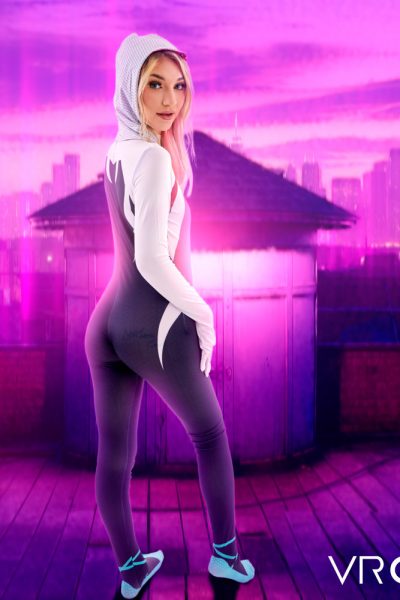 Daisy LaVoy in Spiderman Across The Spiderverse Gwen A XXX Parody at VR Cosplay X Image #7