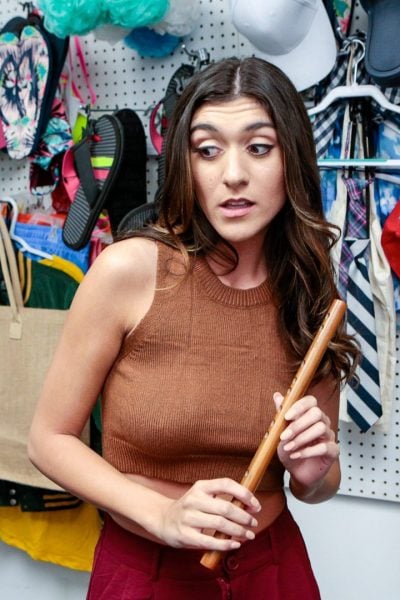 Aubry Babcock in Case No. 7906282 The Concealed Flute at Shoplyfter Image #1