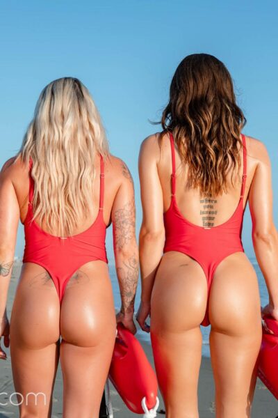 Blake Blossom, Hailey Rose, Ella Reese and Taylor Wild in Babewatch at VR Bangers Image #6