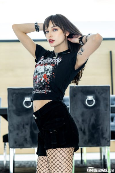 Lana Smalls in Teaching My Goth Stepdaughter That Daddy Is All She Needs… at Dad Crush Image #2