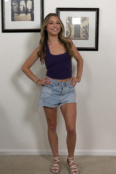 Summer Cline in Fit Party Girls First Anal at Backroom Casting Couch Image #1