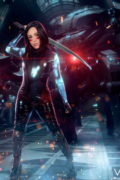Selena Ivy from VR Cosplay X scene Alita Battle Angel A XXX Parody Image #1