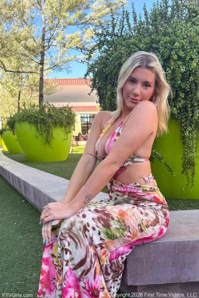Madi from FTV Girls scene That Floral Dress Image #9