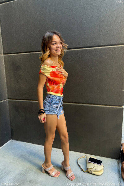 Melia from FTV Girls scene Fits In A Closet Image #1