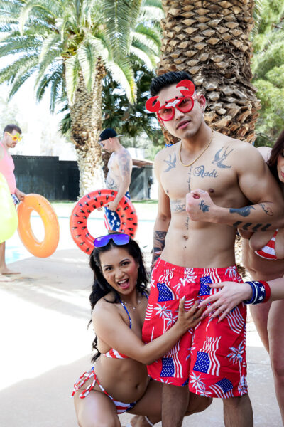 Scarlett Venom and Lana Violet from GotMylf scene Double Dildos & Deepthroating: I Fucked Two Memorial Day Mylfs Image #6