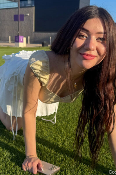 Zoey from FTV Girls scene Back Out In White Image #3