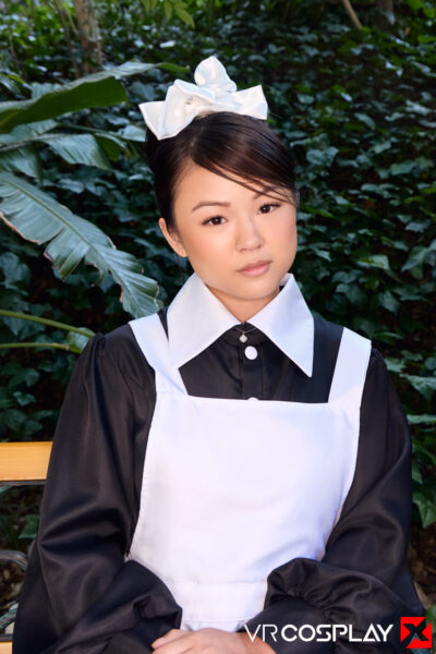 Lulu Chu from VR Cosplay X scene Bridgerton Lady In Silver A XXX Parody Image #8
