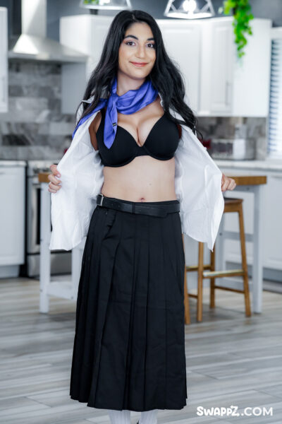 Zarina Noir and Lani Rivers from Sis Swap scene “Is It Okay If We Try MORE Than the Tip?” Missionaries Swap Image #1