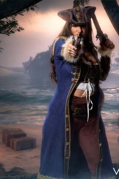 Koda Monroe from VR Cosplay X scene Assassin's Creed Black Flag Resynced A XXX Parody Image #5