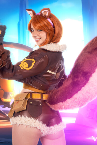 Maddie Wren from VR Cosplay X scene Marvel Rivals Squirrel Girl A XXX Parody Image #4