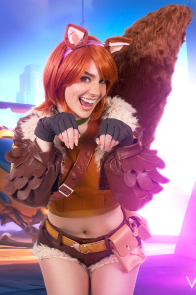 Maddie Wren from VR Cosplay X scene Marvel Rivals Squirrel Girl A XXX Parody Image #6