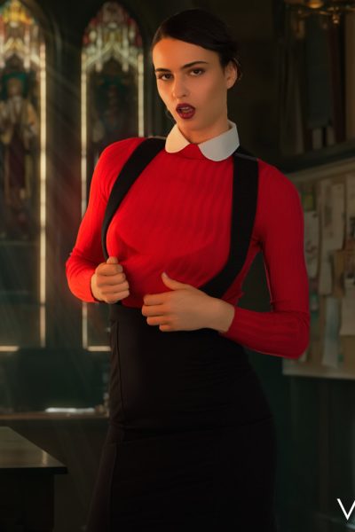 Charlotte Grey from VR Cosplay X scene Fleabag A XXX Parody Image #4