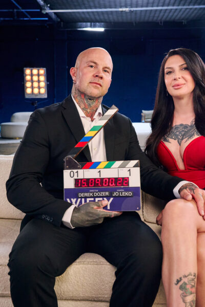 Fiona from Wifey scene Fiona and Johnny: Brunette Hotwife Stretched Out Image #6